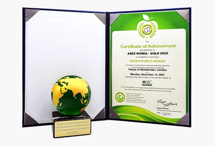 그린월드상 금상