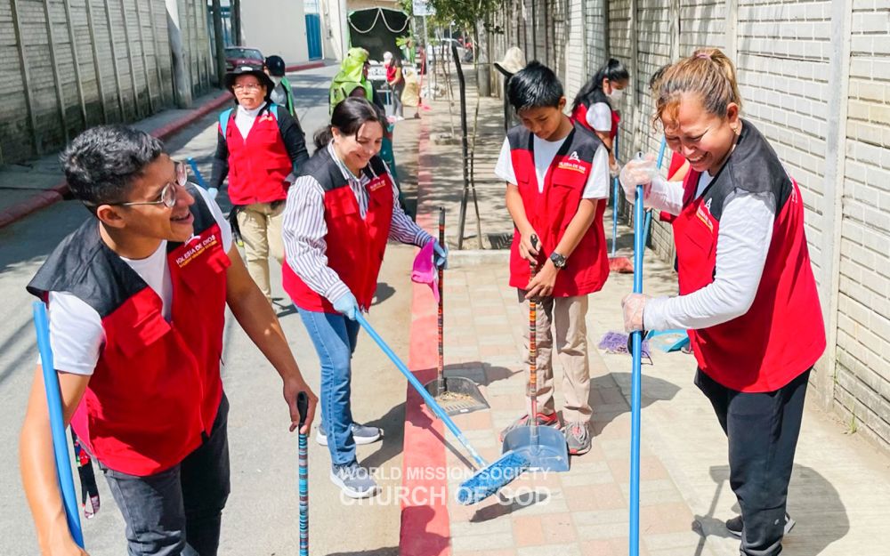 전 세계 제7032차 지구환경정화운동(14구역 일대)