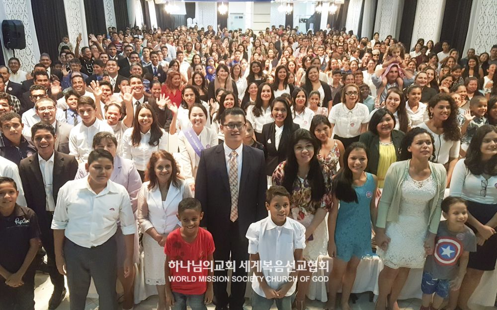 브라질 마나우스 하나님의 교회 성도들