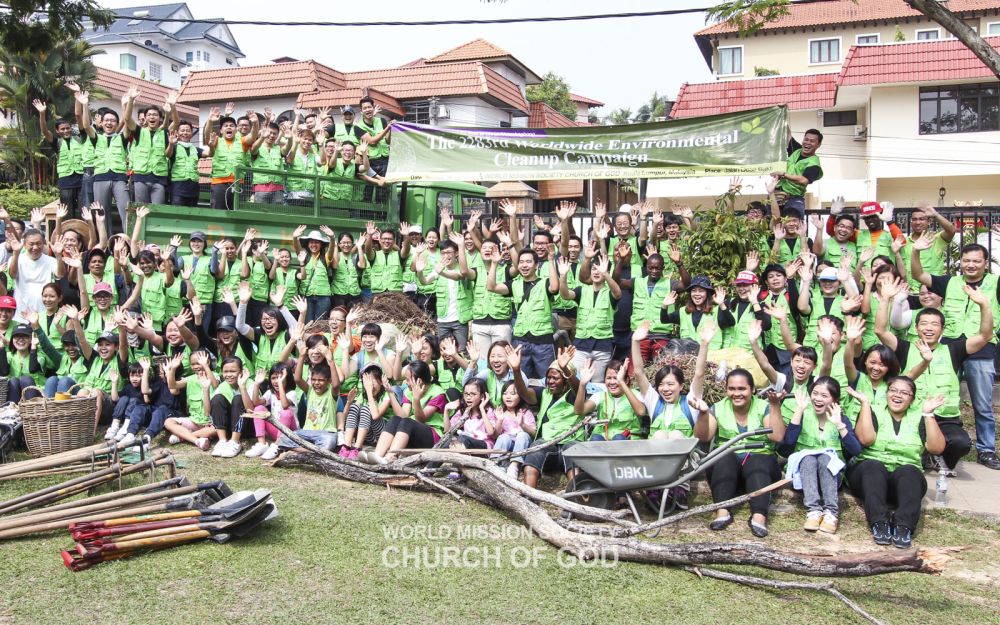 전 세계 제2283차 지구환경정화운동(말레이시아 쿠알라룸푸르 데사박티거리 일대)