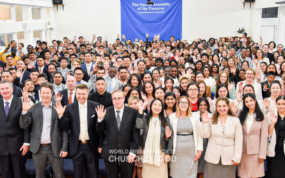 호주 멜버른 하나님의 교회 성도들
