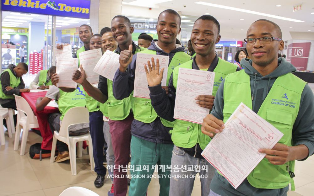 전 세계 유월절사랑 생명사랑 제734차 헌혈릴레이(밸푸어파크 쇼핑몰)