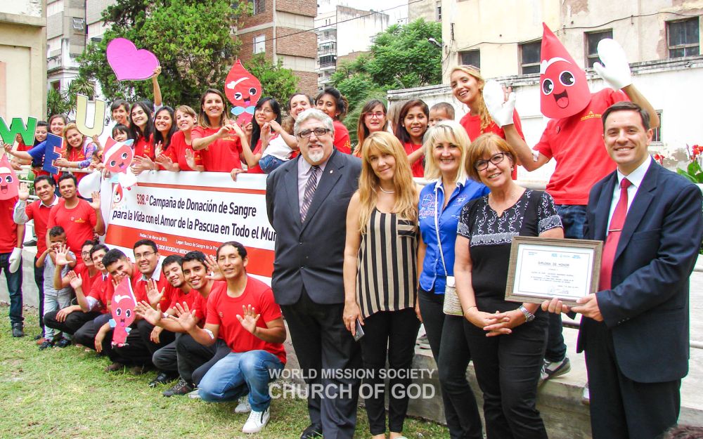 전 세계 유월절사랑 생명사랑 제538차 헌혈릴레이(코르도바 혈액원)