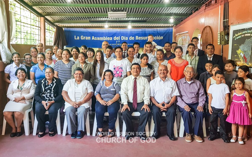니카라과 마나과 하나님의 교회 성도들