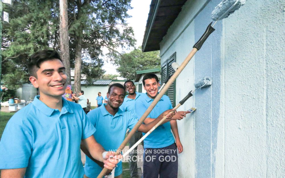 ASEZ-노인 주거시설 페인트칠 및 주변 환경정화(파나메리카노 지역)