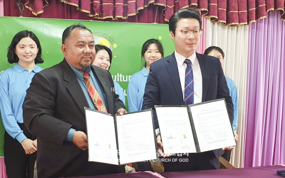 말레이시아 쿠알라룸푸르 슬랑오르주 SK(A) 부킷 케만돌 학교와 MOU 체결