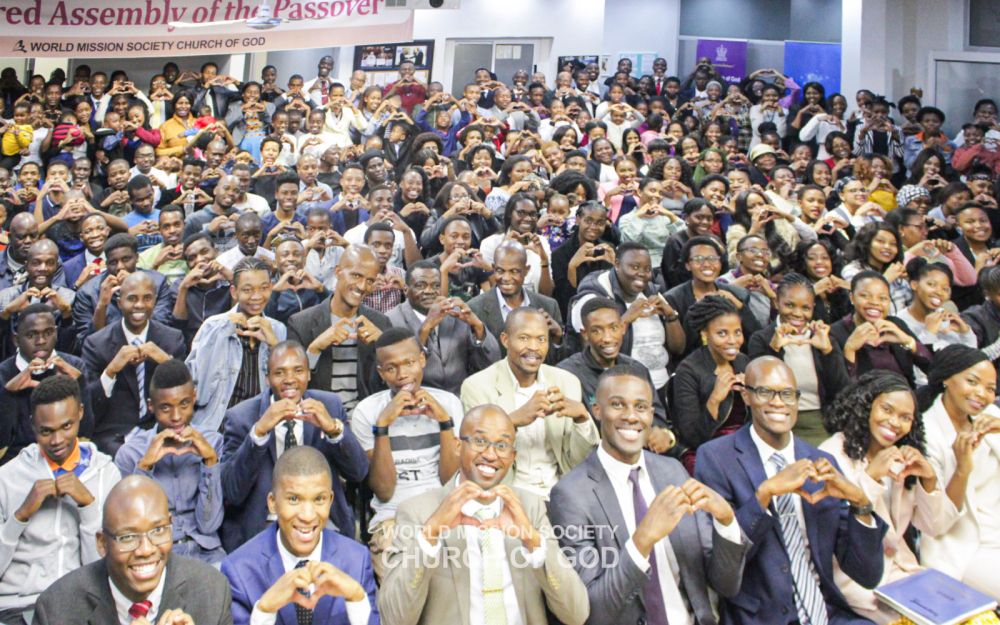 남아프리카공화국 요하네스버그 하나님의 교회 성도들