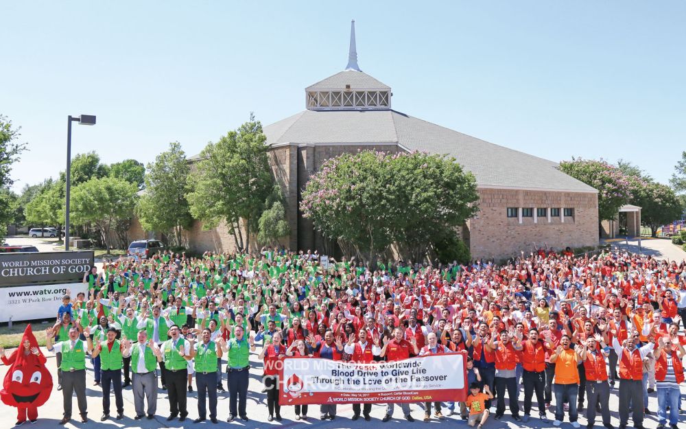 전 세계 유월절사랑 생명사랑 제795차 헌혈릴레이(미국 TX 댈러스 하나님의 교회)