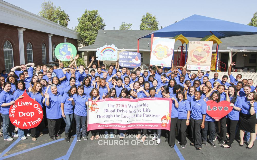 전 세계 유월절사랑 생명사랑 제270차 헌혈릴레이