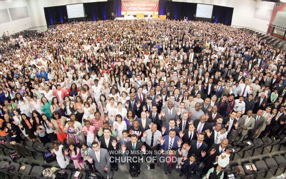 미국 CA 로스앤젤레스 하나님의 교회 성도들