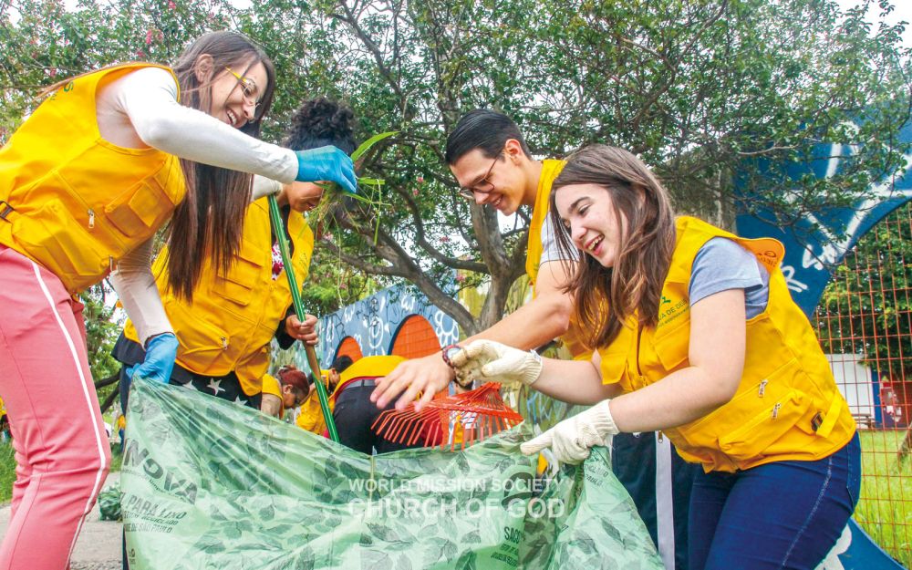 벵자밍 샤우시 공원 환경정화