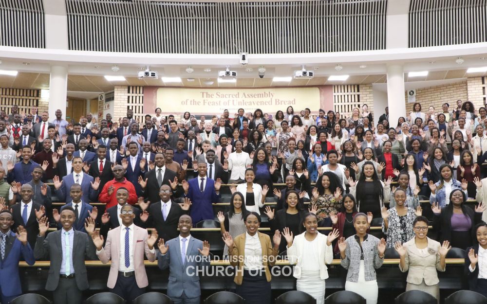 남아프리카공화국 케이프타운 하나님의 교회 성도들