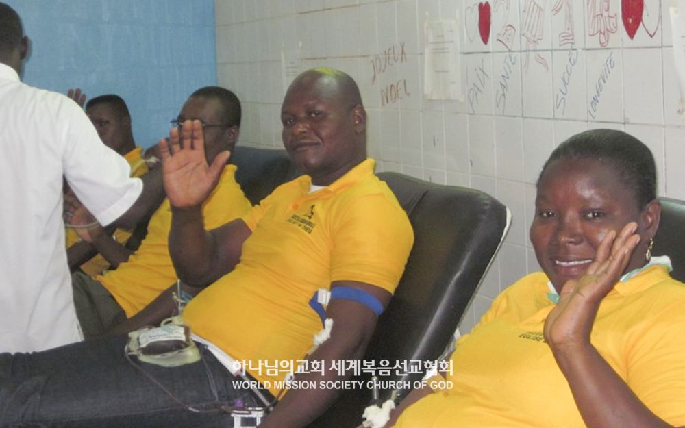 전 세계 유월절사랑 생명사랑 제308차 헌혈릴레이(CNHU 병원)