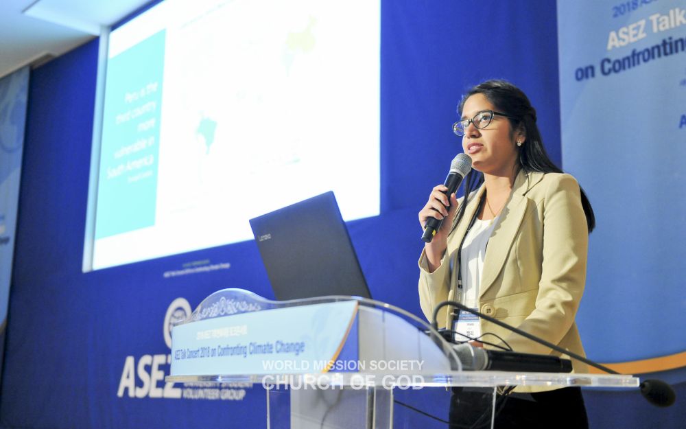 미국, 남아프리카공화국, 페루에서 온 ASEZ 회원들이 자국에서 발생한 기후재난 사례를 발표했다.