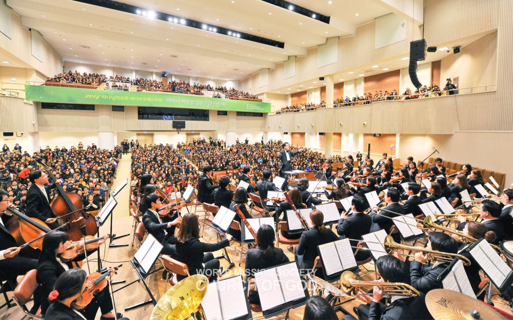 인천낙섬 하나님의 교회에서 열린 힐링 연주회
